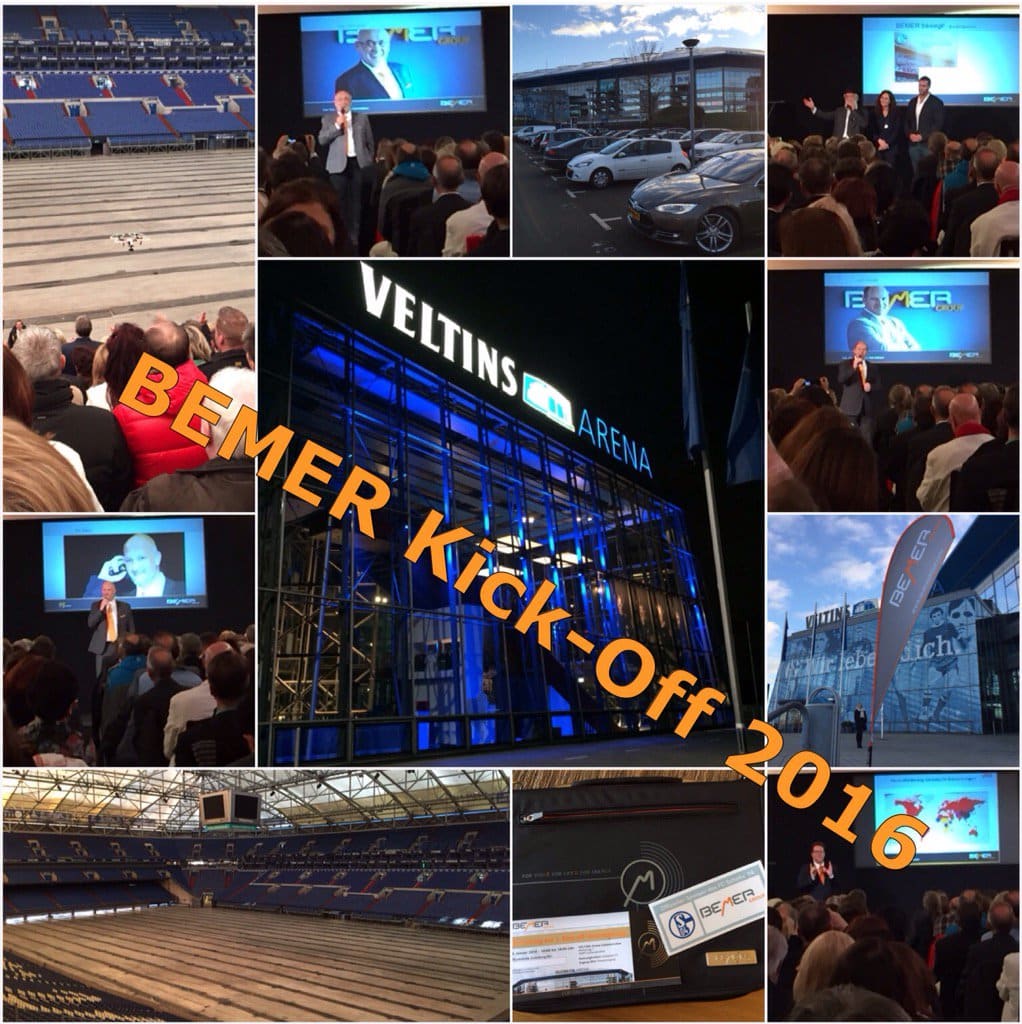 Collage de imágenes del Bemer Kick-off 2016