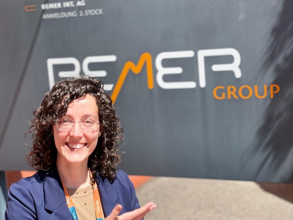 Noelia Otero en el congreso Bemer
